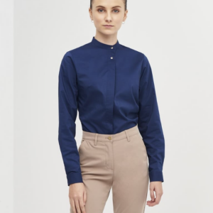 Camisa Cierre Inclinado - Mujer