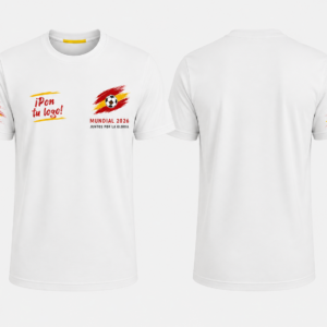 Camiseta mundial personalizado pequeño